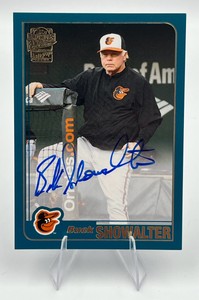2020 Topps Archives Buck Showalter Fan Favorites On-Card Autograph #FFA-BS