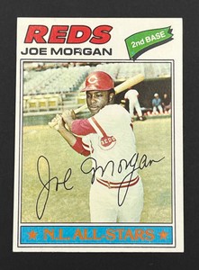 1977 Topps #100 Joe Morgan All-Star Cincinnati Reds HOFer