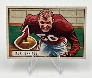 1951 Bowman Football #98 Jack Jennings Chicago Cardinals