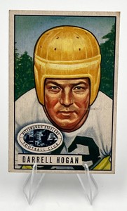 1951 Bowman Football #94 Darrell Hogan Pittsburgh Steelers