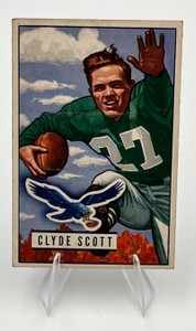 1951 Bowman Football #120 Clyde Scott Philadelphia Eagles