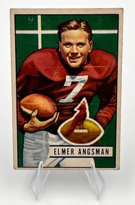 1951 Bowman Football #97 Elmer Angsman Chicago Cardinals
