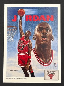 1991 Upper Deck #75 Michael Jordan Bulls Checklist Basketball Card