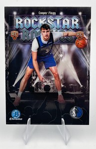 2025-26 Bowman Rockstar Rookies #RR-1 Cooper Flagg Dallas Mavericks RC Rookie Card