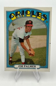 1972 Topps Baseball Jim Palmer #270 Baltimore Orioles HOFer