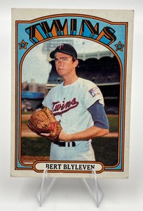 1972 Topps Baseball #515 Bert Blyleven HOFer