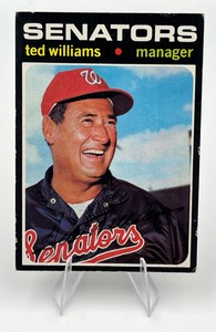 1971 Topps Baseball #380 Ted Williams