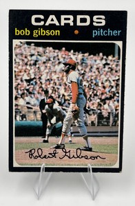 1971 Topps Baseball #450 Bob Gibson