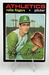 1971 Topps Baseball #384 Rollie Fingers