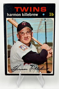 1971 Topps Baseball #550 Harmon Killebrew