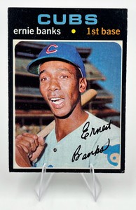1971 Topps Baseball #525 Ernie Banks