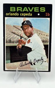 1971 Topps Baseball #605 Orlando Cepeda