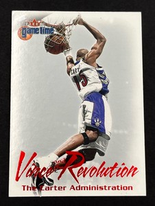 2000-01 Fleer Game Time Vince and The Revolution Vince Carter #8 VR