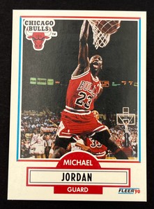 1990 Fleer Basketball #26 Michael Jordan