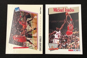 Michael Jordan Basketball Card Lot - 1991 Hoops #455  1992 Skybox #408