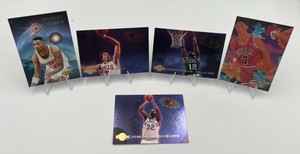 1990s Basketball Card Insert Lot - Skybox Slammin Universe and More