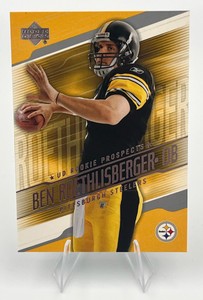 2004 Upper Deck Rookie Prospects Ben Roethlisberger #RP-BR Future HOFer