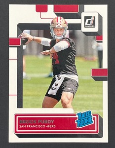 2022 Panini Donruss Rated Rookie Brock Purdy #374