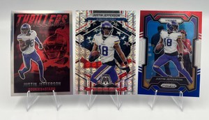 Justin Jefferson Football Card Lot