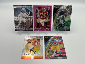 NFL Football RB Lot - Jeanty  Hampton  Gibbs  Bucky Irving  Pacheco Numbered to 250