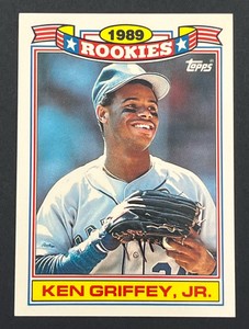 1990 Topps Jumbo Pack Glossy Rookies Ken Griffey Jr. #11