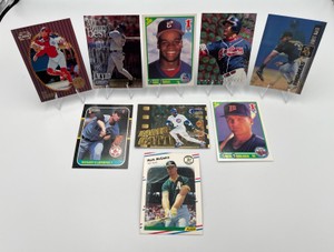Nice Baseball Card Lot - Frank Thomas RC  Knoblach RC  Tony Gwynn  Mark McGwire  Sammy Sosa  Roger Clemens  Manny Ramirez  Ivan Rodriguez