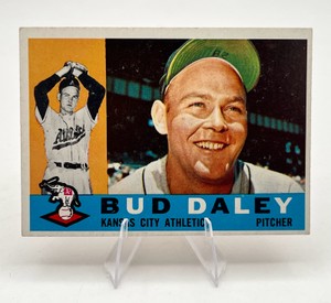 1960 Topps Baseball Bud Daley #8 Kansas City Athletics