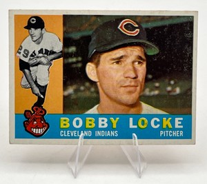 1960 Topps Baseball Bobby Locke #44 Cleveland Indians