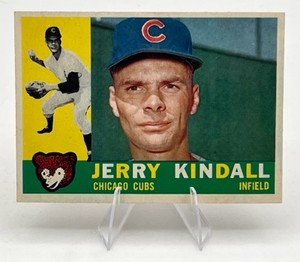 1960 Topps Baseball Jerry Kindall #444 Chicago Cubs