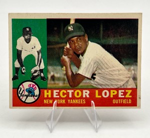 1960 Topps Baseball Hector Lopez #163 New York Yankees