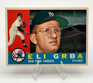 1960 Topps Baseball Eli Grba #183 New York Yankees