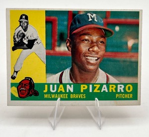 1960 Topps Baseball Juan Pizarro #59 Milwaukee Braves