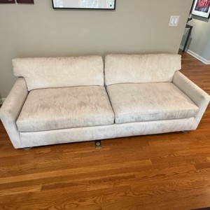 1987 Ivory Upholstered Sofa