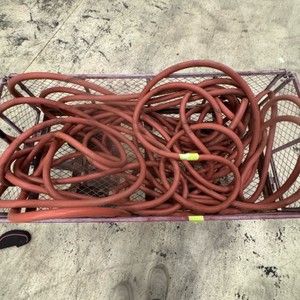 Heavy-Duty Red Rubber Industrial Hose  Long Length