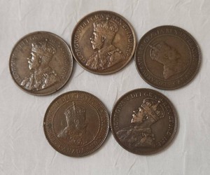 5 - Rare Canadian Large Cent from the 1800s.