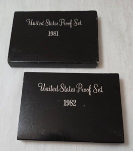 1981 and 1982 United States Proof Set