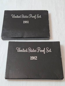 1981 and 1982 United States Proof Set