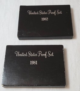 1981 and 1982 United States Proof Set