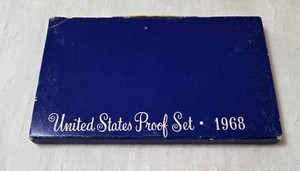 1968 US Proof Set.  Some Silver