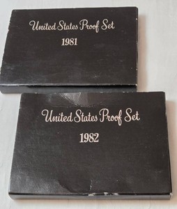 1981 and 1982 United States Proof Set