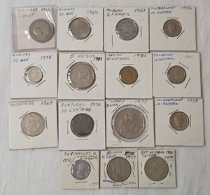 15 - Coins from around the World