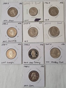 10 - US Proof Set of Quarters from S Mint.