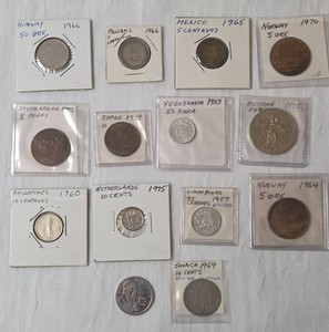 14 - Foreign Coins - Better Date