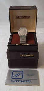 Rare Wittnauer Vintage Mens Watch - Excellent Shape and working .  Includes original box and manual.