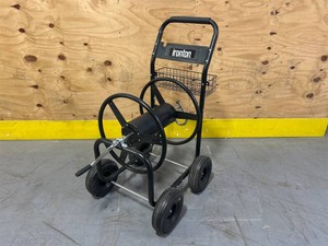 Ironton Garden Hose Reel Cart, 300ft. Capacity, Fits 58in. Hose, 10in. Pneumatic Tires #6118085 MSRP $174.99