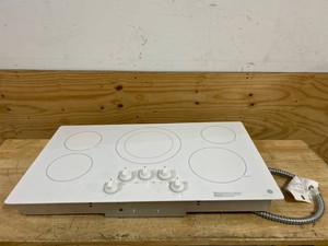 GE 36 Electric Cooktop - White JP3036TLWW MSRP $1,399.99