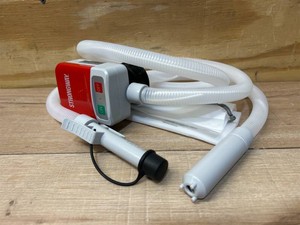 Strongway Gas Can Battery-Powered Fuel Transfer Pump, 3.2 GPM, 4.25ft. Hose #5955172 MSRP $54.99