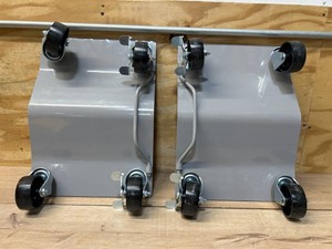 Klutch 1500-Lb. Vehicle Dollies, Pair, 3000-Lb. Total Capacity #6024521 MSRP $79.99