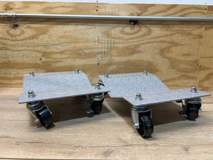 Klutch 1500-Lb. Vehicle Dollies, Pair, 3000-Lb. Total Capacity #6024521 MSRP $79.99