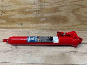 Strongway 8-Ton Long Ram Hydraulic Jack, Double Piston, Clevis Base, 24-34in. 44-116in. Lift Range #46217 MSRP $99.99